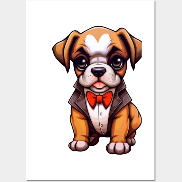 Distinguished Boxer Dog
